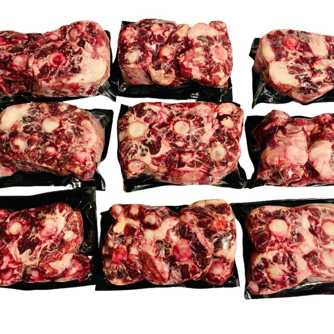 Null Ridge Premium Beef LLC Beef Oxtail Sliced