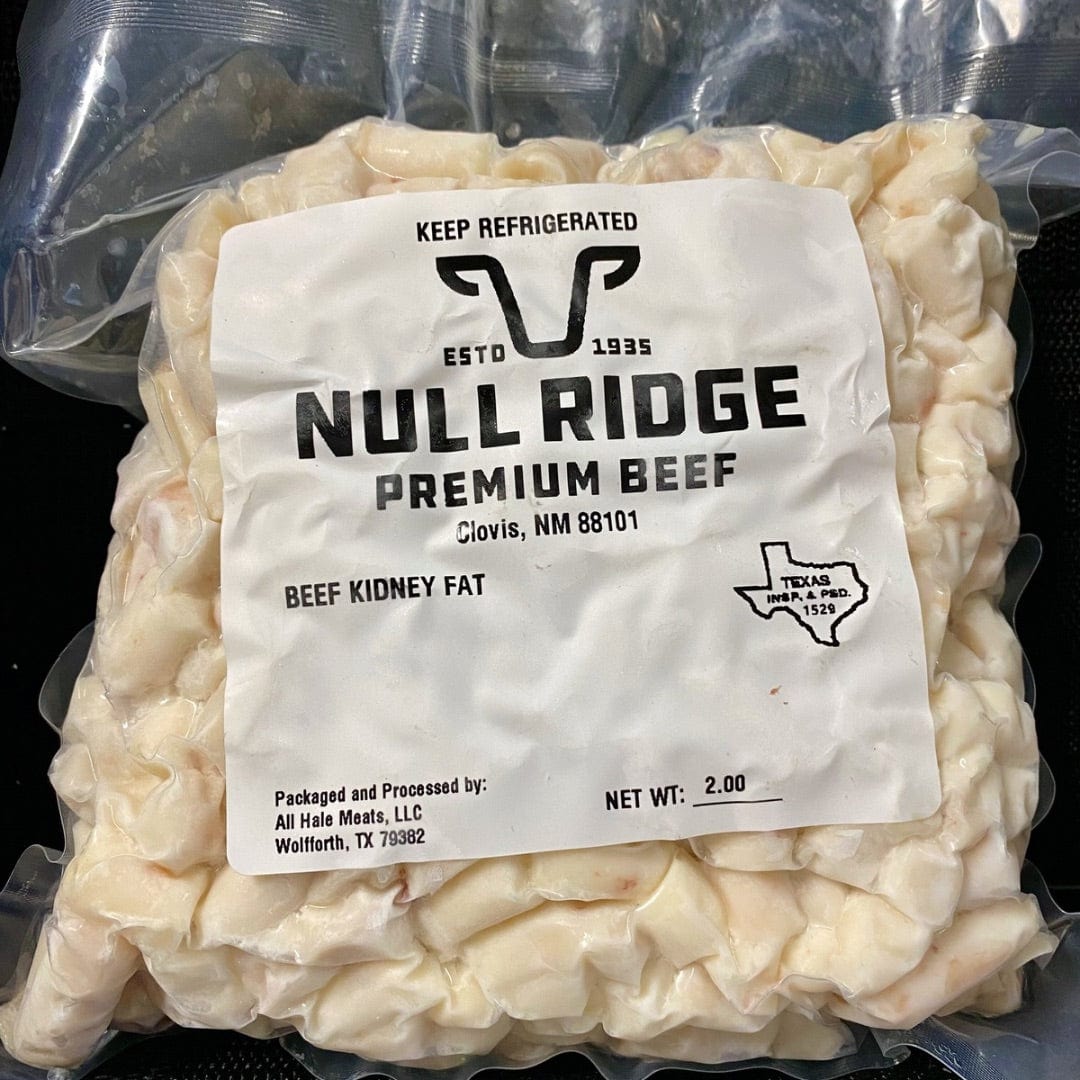 Null Ridge Premium Beef LLC Kidney Beef Fat Kidney Beef Fat