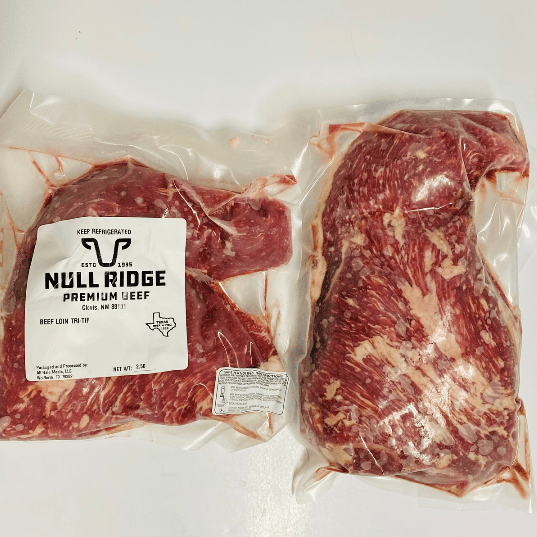 Null Ridge Premium Beef LLC Whole Trimmed Tri-Tip Roast